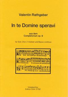 In te Domine speravi 