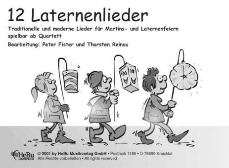 12 Laternenlieder - 2. Stimme in Eb 
