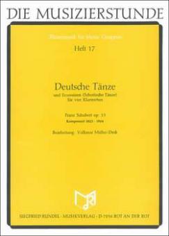 German Dances and Ecossaises (Scottish Dances) 