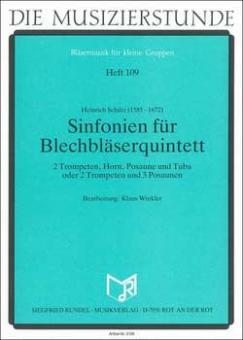 Symphonies for brass quintet 