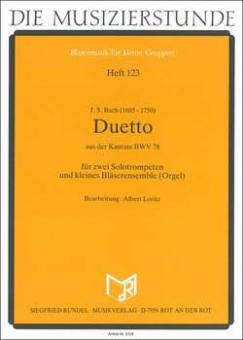 Duetto from the cantata BWV 78 