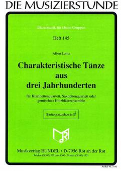Characteristic dances from 3 centuries 