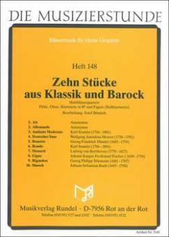 10 pieces from classical and baroque 