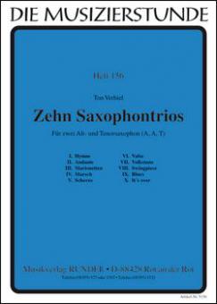 10 saxophone trios 