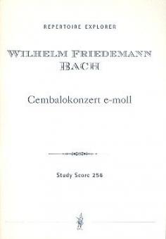 Cembalokonzert e-moll 