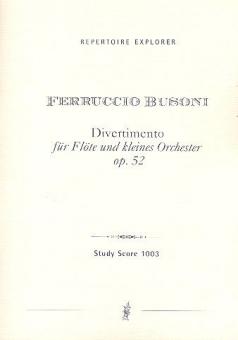 Divertimento für Flöte und kleines Orchester 