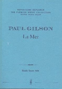 La Mer pour grand orchestre 