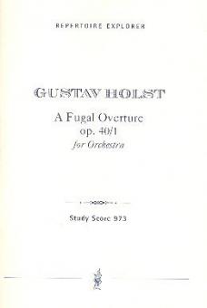 A Fugal Concerto op. 40 Nr. 1 