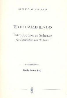 Introduction et Scherzo pour violin et orchestre 
