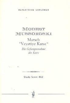 Die Eroberung von Kars Marsch 