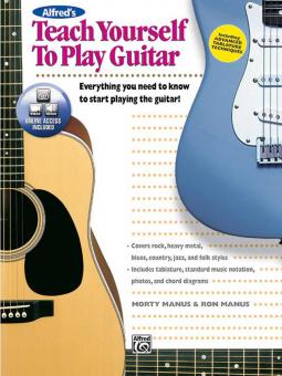 Alfred's Teach Yourself To Play Guitar 
