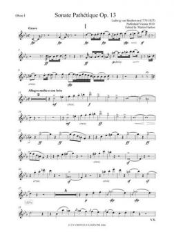 Sonata pathétique C minor op. 13 