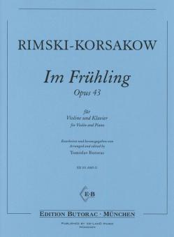 Im Frühling op. 43 