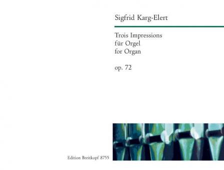 Trois Impressions op. 72 