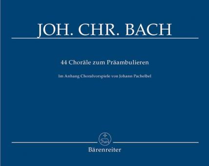 44 chorales for preambulation Standard