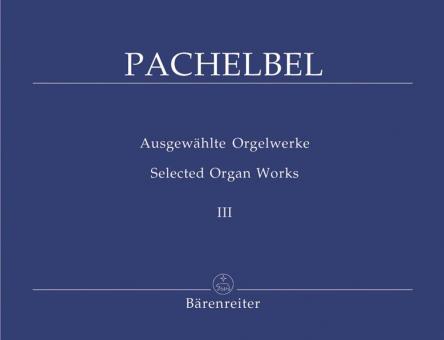 Selected organ works 3 Standard