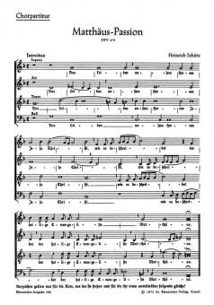 Matthäus-Passion SWV 479 Standard