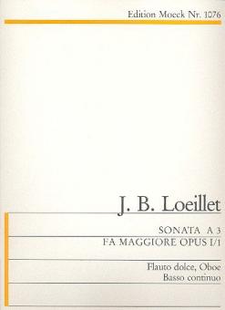 Sonate F-Dur Op. 1/1 