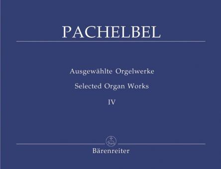 Selected Organ Works Vol. 4 Standard