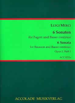 6 Sonaten Op. 3 Band 1 