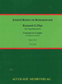 Concerto G-Dur Op. 15/3 
