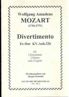 Divertimento Es-Dur KV Anh 226 