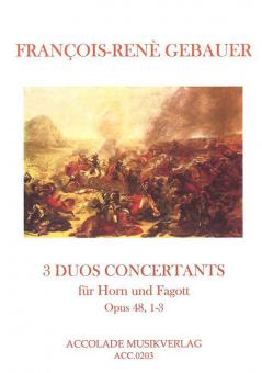 3 Duos Concertants Op. 48 