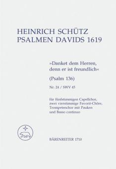 Danket dem Herren, der ist freundlich Standard