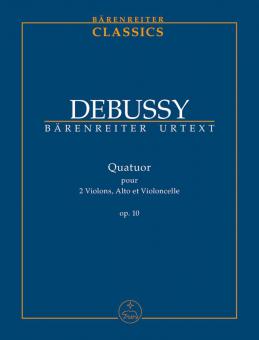 Quatuor à cordes op. 10 