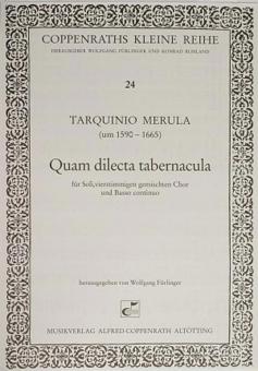 Quam dilecta tabernacula Standard