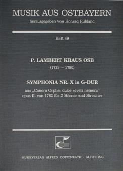 Symphonia Nr. X in G-Dur 