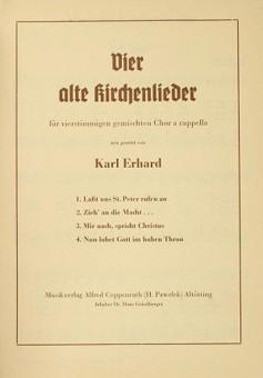 4 alte Kirchenlieder 