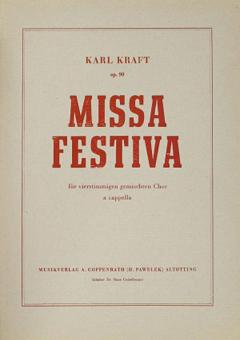 Missa festiva op.90 Standard