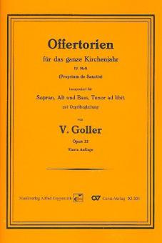Offertorien für das ganze Kirchenjahr 