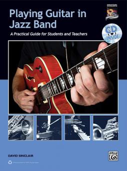 Playing Guitar In Jazz Band 