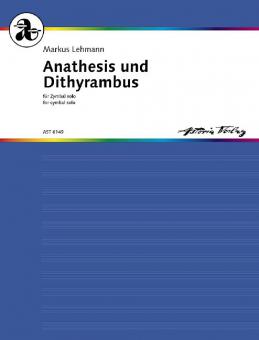 Anathesis und Dithyrambus WV 47 Standard