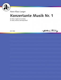 Konzertante Musik Nr. 1 Standard
