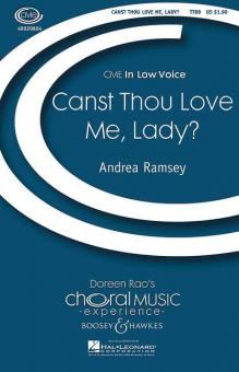 Canst Thou Love Me Lady? 