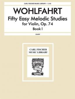 50 Easy And Melodic Studies op. 74 Book 1 