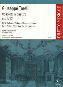 Concerto a quattro G-Dur op. 5/12 G 128 