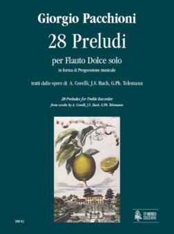 28 Preludes For Recorder Solo 