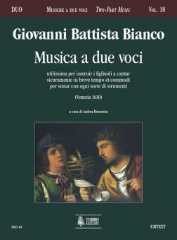 Musica a due voci utilissima per instruir i figliuoli 