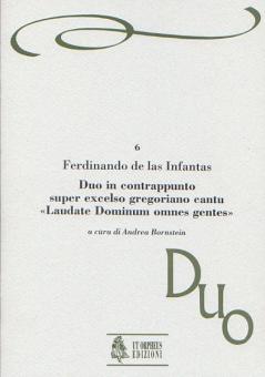 Duo in contrappunto super excelso gregoriano cantu 
