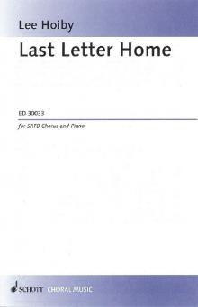 Last Letter Home op. 71 Standard