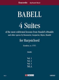 4 Suites Of The Most Celebrated Lessons Vol. 4 