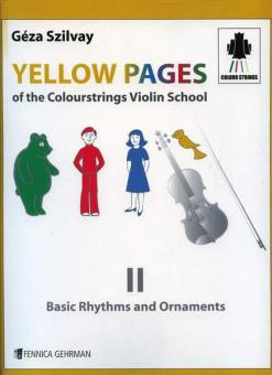 Yellow Pages Of The Colourstrings Violin School 2 