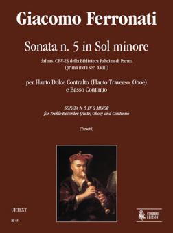Sonata No. 5 in G Minor 