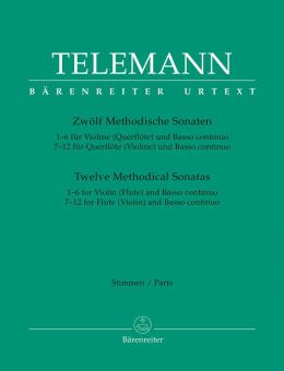 12 Methodical Sonatas TWV 4:41 Standard