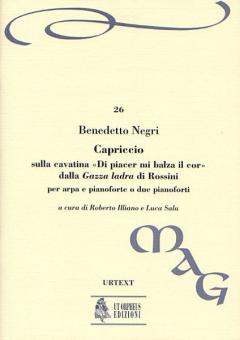 Capriccio on the Cavatina Di piacer mi balza il cor 