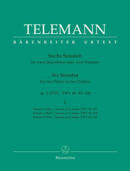 6 Sonatas op. 2 Vol. 1 Standard